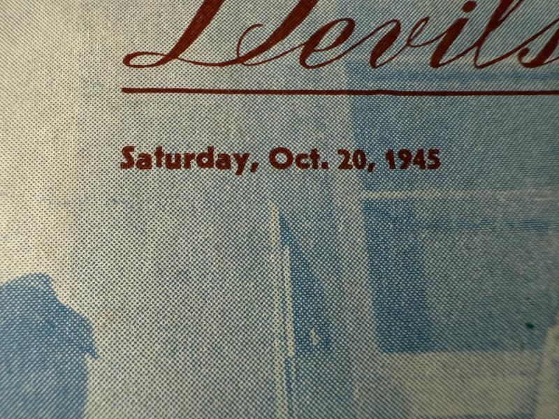 U.S. (Airborne) 508th PIR Devils Digest Magazine October 1945 - Nice Used Condition