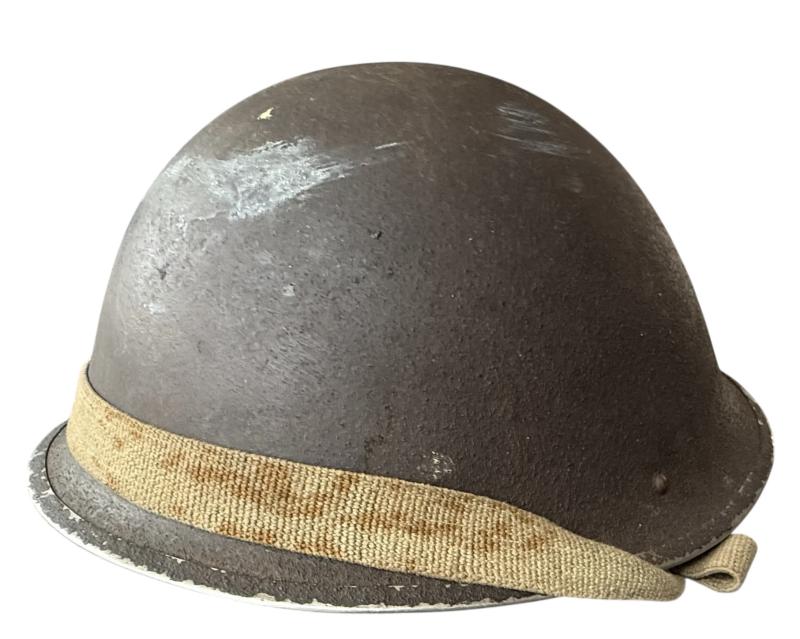 Rare British MK IV ‘Turtle’ Combat Helmet 1945 - Nice Used Condition