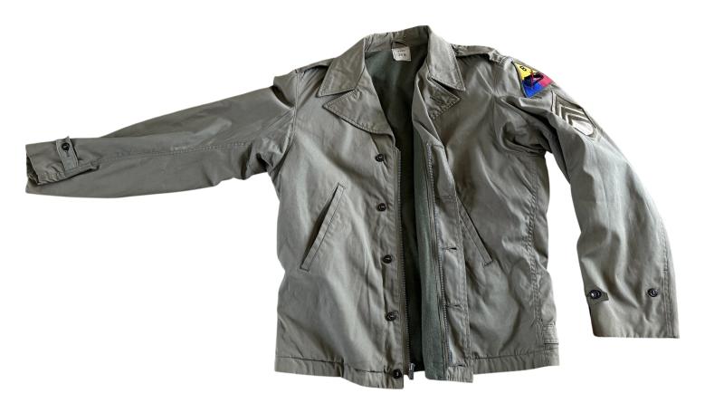 U.S. M1941 Field Jacket Mounted To 8th Armored Staff Sergeant - Near Mint Condition