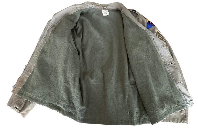 U.S. M1941 Field Jacket Mounted To 8th Armored Staff Sergeant - Near Mint Condition