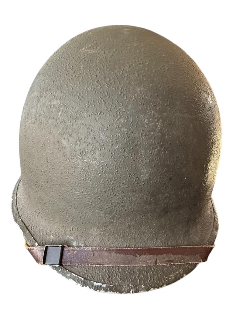 U.S. M1 Helmet Fitted With M1 Westinghouse Liner - Nice Used Condition