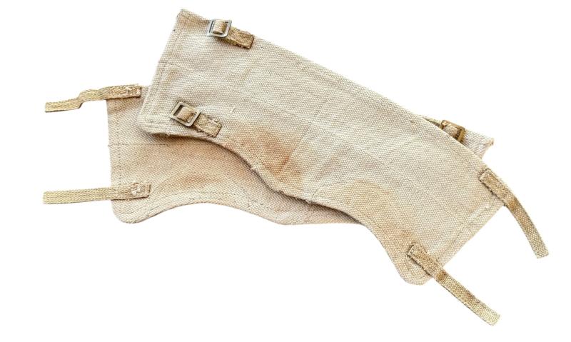 British 1937 Pattern Webbing Ancklets - Unissued Condition