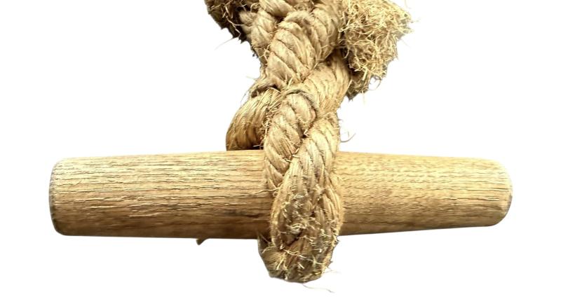 British (Airborne/Commando) Toggle Rope - Nice Used Condition