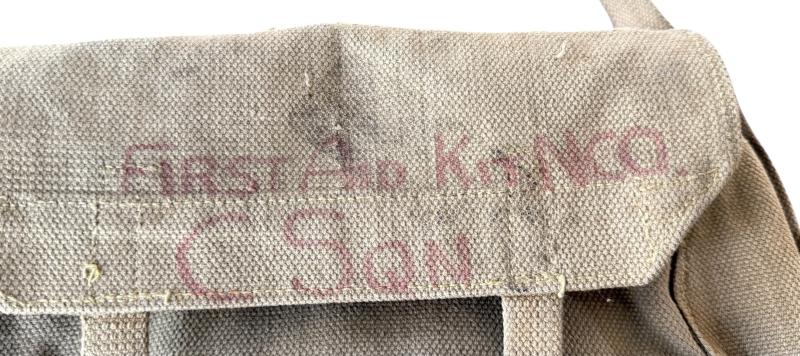 British Airborne Surgical Haversack 1944 - Nice Used Condition