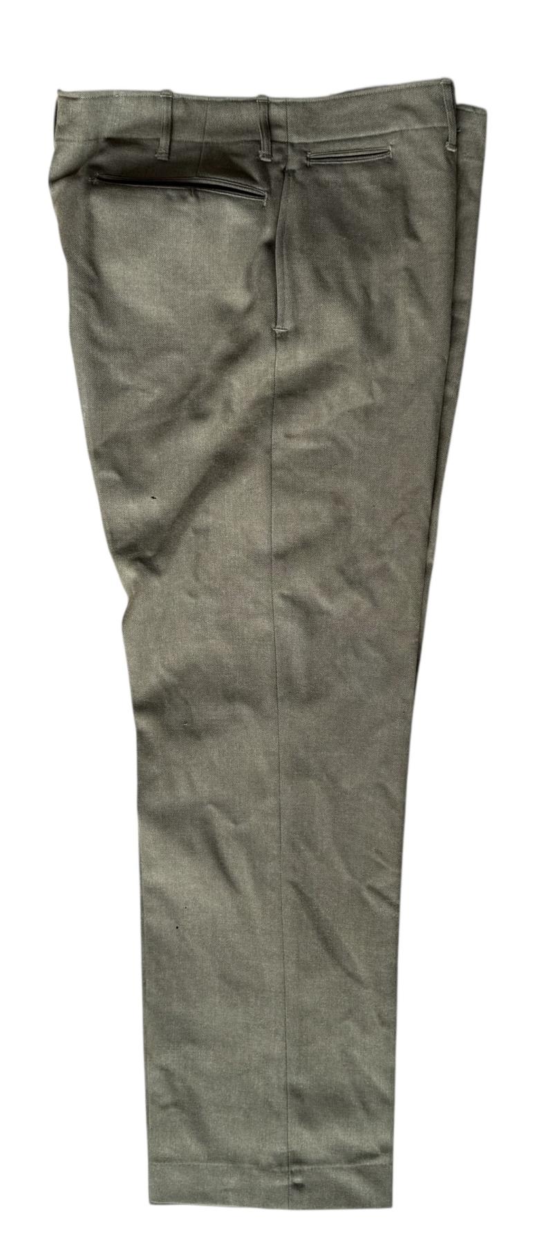U.S. Army M‑1937 Wool Service Trousers 1942 - Nice Used Condition