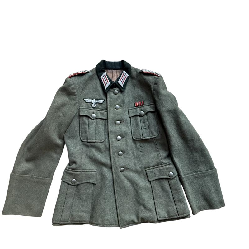 WH (Heer) Artillery Officer's Field Blouse - Nice Used Condition