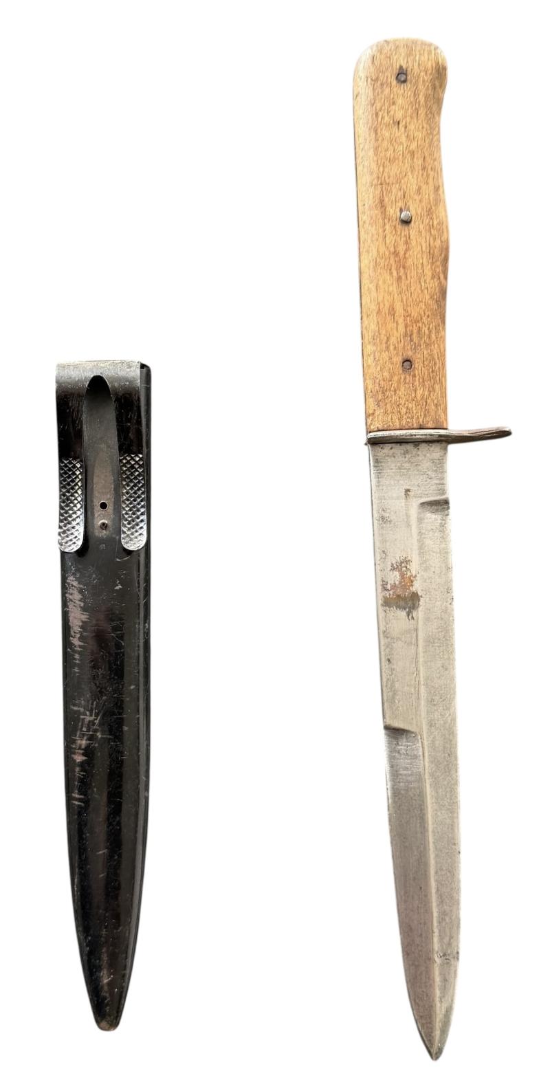 WH (Heer/Luftwaffe) Close Combat Fighting Knife - Nice Used Condition