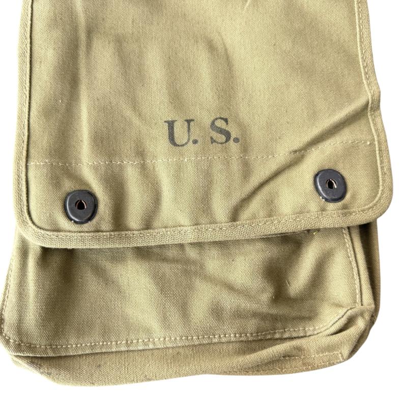 U.S. M1938 Mapcase & Carrier Strap 1942 - Stone Mint Condition