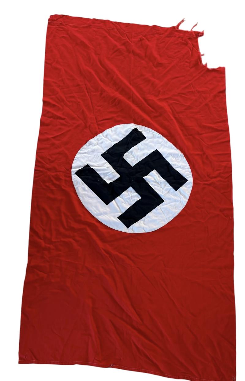 Third Reich House Flag i.e. Hausfahne - Nice Used Condition