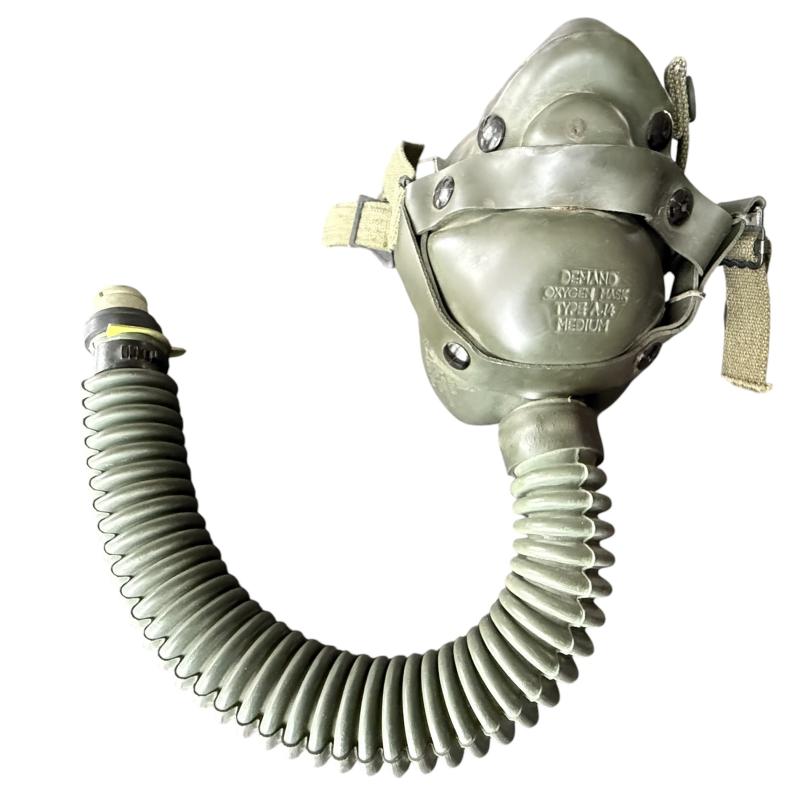 USAAF A-14 Fighter/Bomber Oxygen Mask August 1944 - Nice Used Condition
