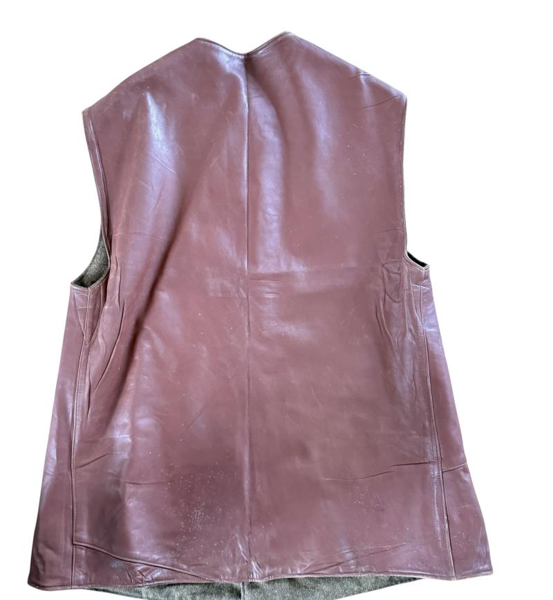 British Leather Jerkin Rare Big Size 3 - Mint Condition