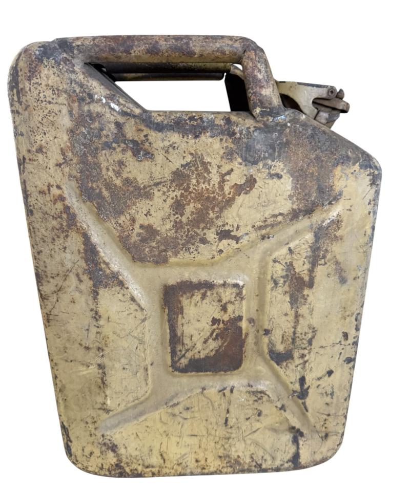 British Tan Camouflaged Jerrycan 1943 