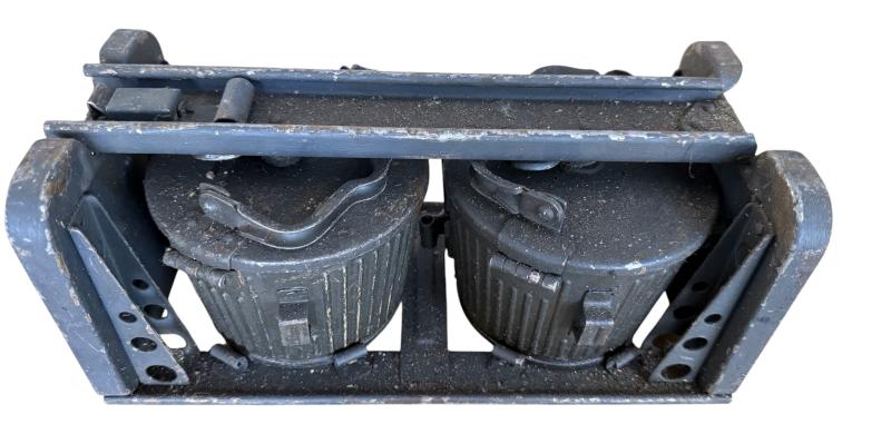 MG 34/42 Drum Magazines in Carrier - Nice Used Condition
