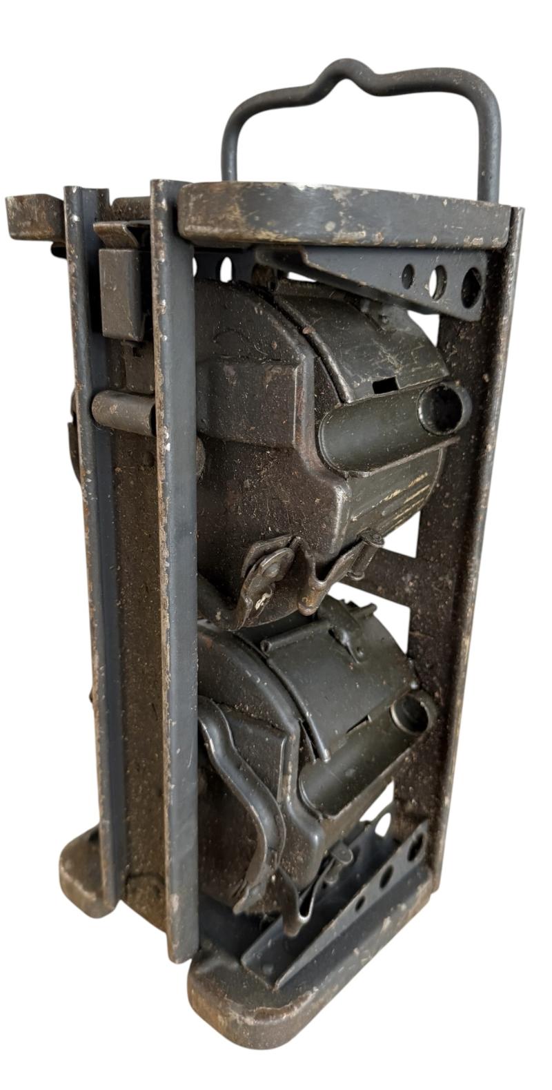 MG 34/42 Drum Magazines in Carrier - Nice Used Condition