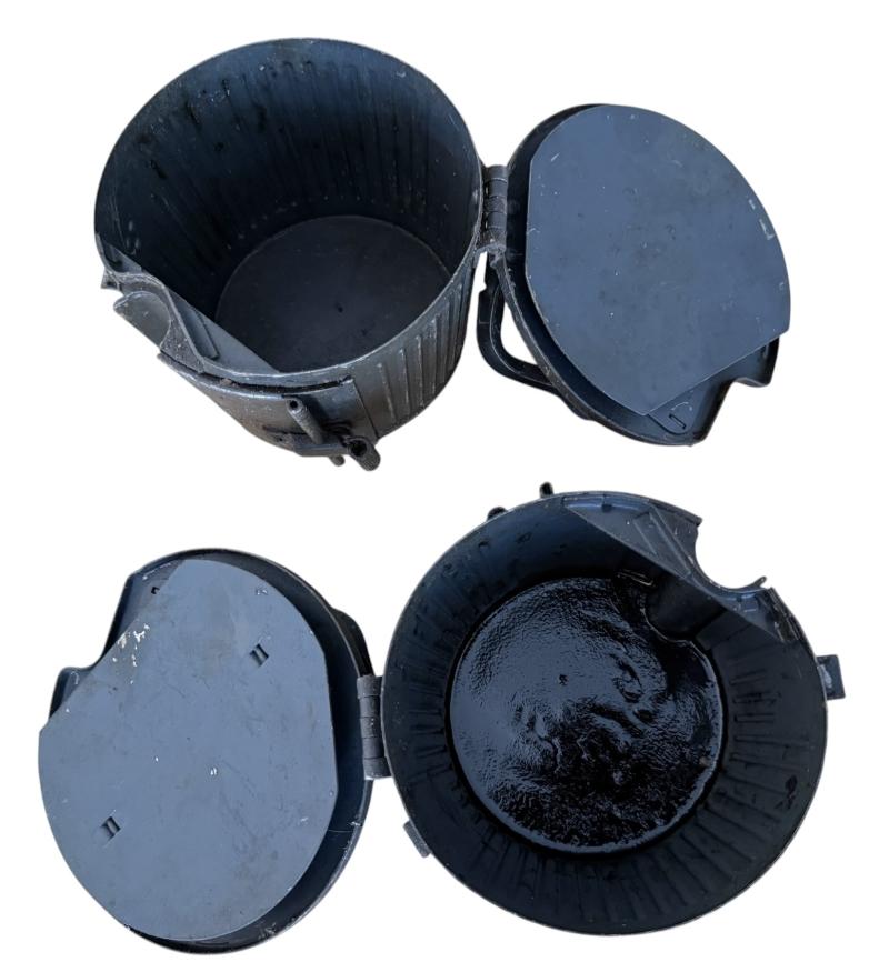 MG 34/42 Drum Magazines in Carrier - Nice Used Condition