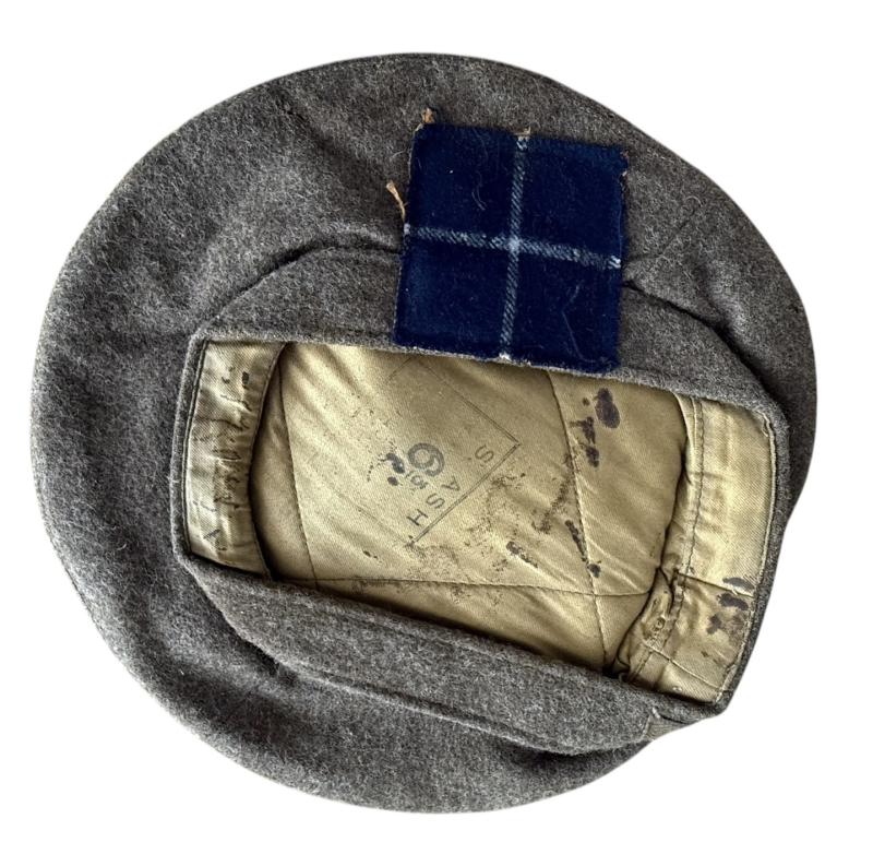 Scottish Tom o Shanter With Cameronian Tartan - Nice Used Condition