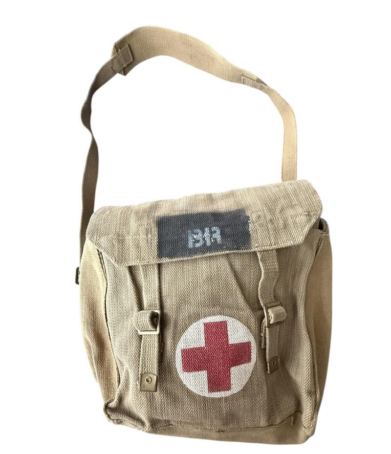 British (Airborne) 1937 Pattern Surgical Haversack 1943 - Nice Used Condition