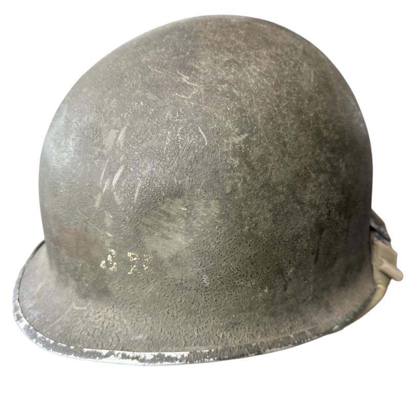 U.S. M1 Helmet Swivel Bale Fitted With M1 Westinghouse Liner - Nice Used Condition