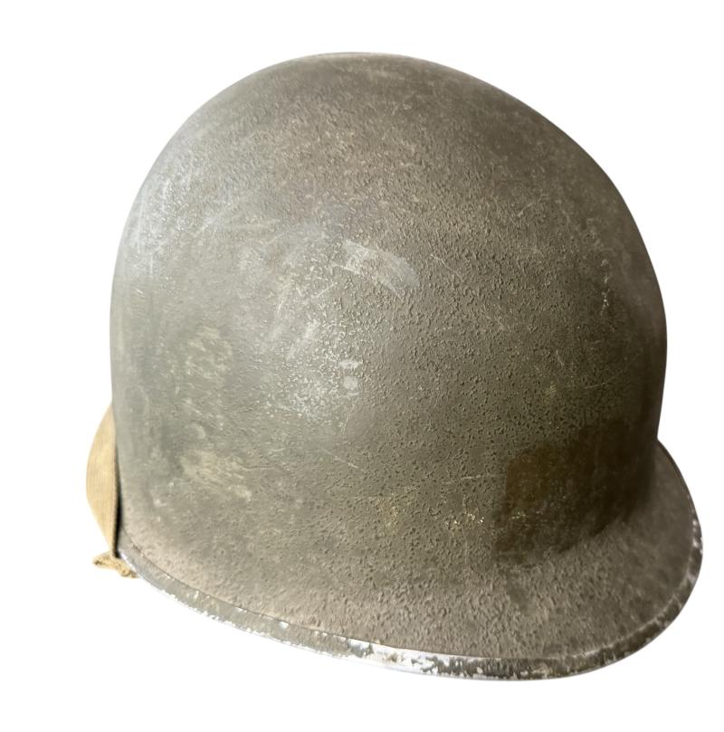 U.S. M1 Helmet Swivel Bale Fitted With M1 Westinghouse Liner - Nice Used Condition