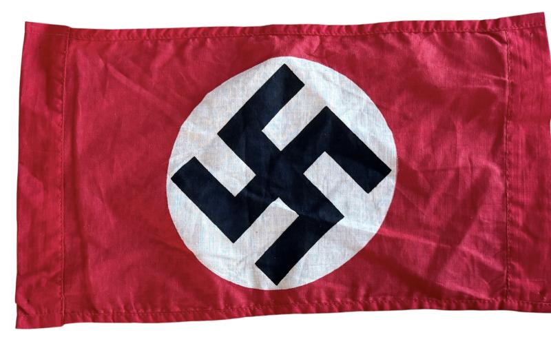 Small Swastika Flag 35x21cm - Nice Used Condition