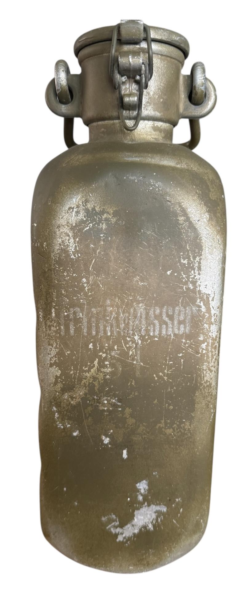 WH (Heer/LW) Aluminum 'Trinkwasser 5L' Flask - Nice Used Condition
