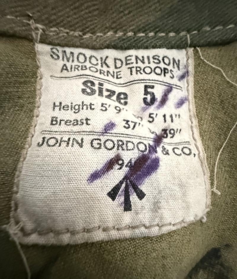 British (Airborne) 2nd Pattern Denison Smock Size 5 - Nice Used Condition