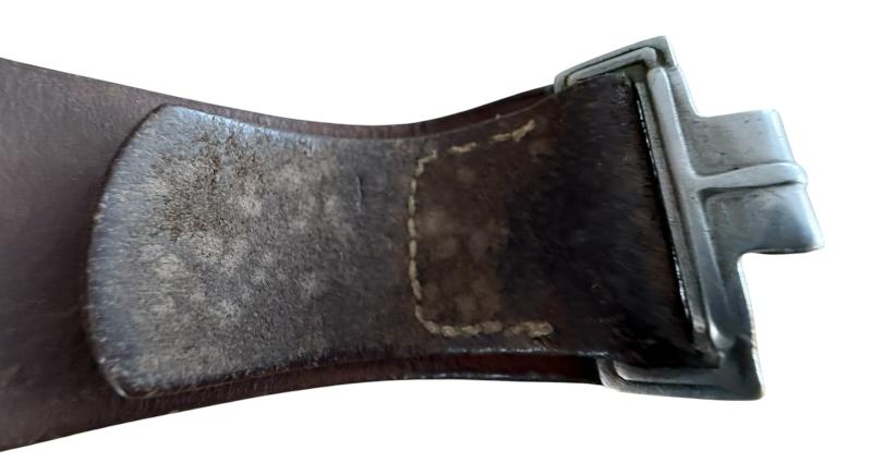 Waffen-SS Belt & Buckle - RZM 36/40 - Nice Used Condition