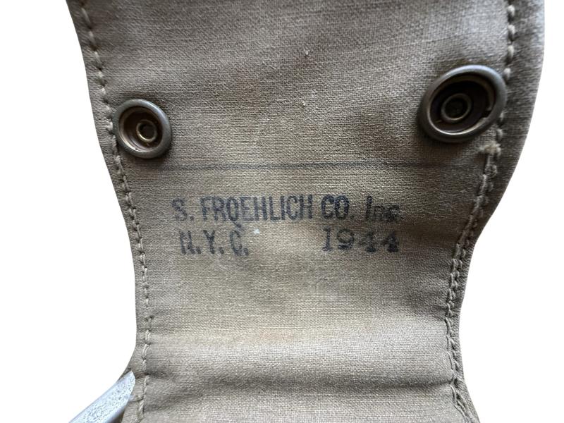 U.S Airborne And SOE Bacon Transmitter-Receiver AN/PPN-1 Canvas Bag 1944 Nice -Used Condition