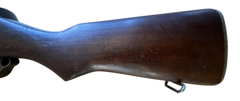 U.S. M1 Garand and Leather Carrying Sling - EU DECO/ Nice Used Condition