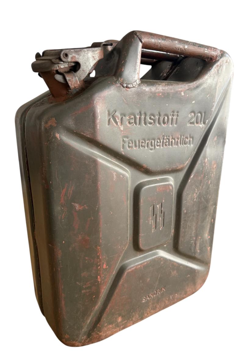 Waffen-SS Jerrycan - Sandrik - Nice Used Condition