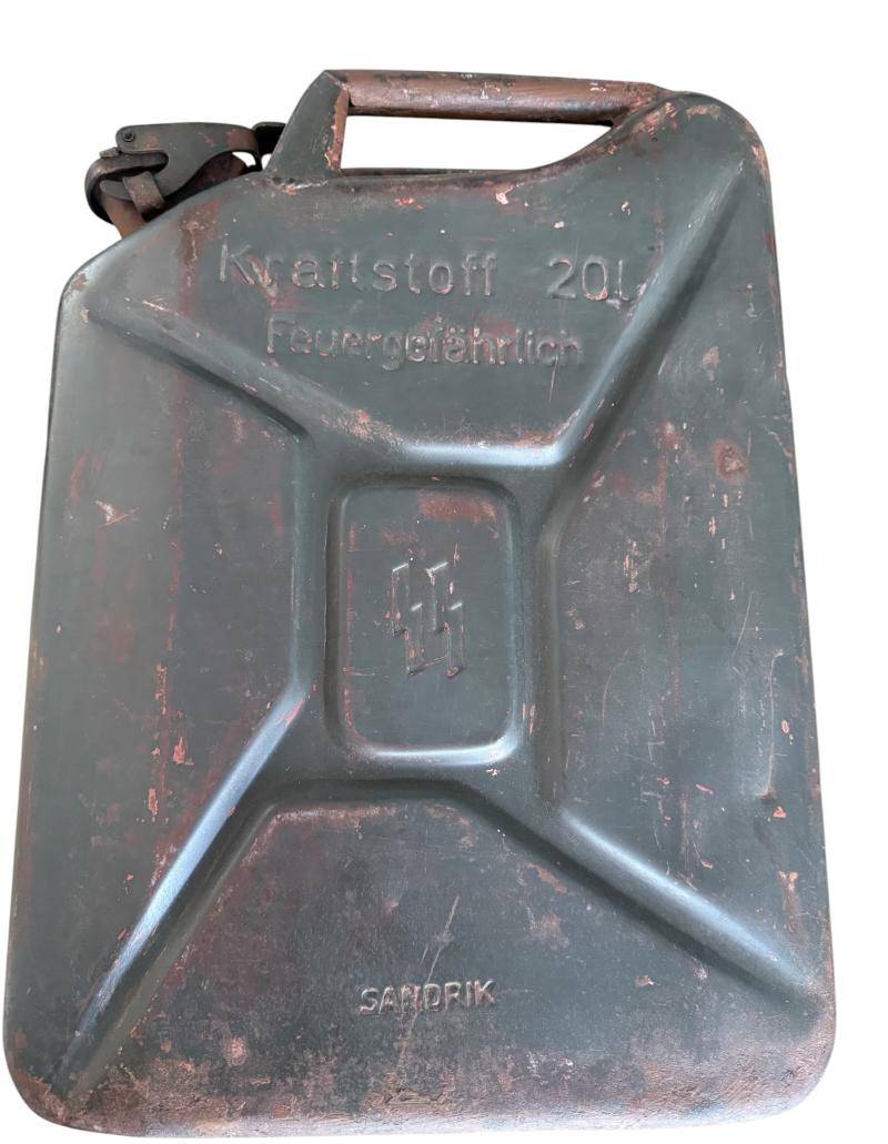 Waffen-SS Jerrycan - Sandrik - Nice Used Condition