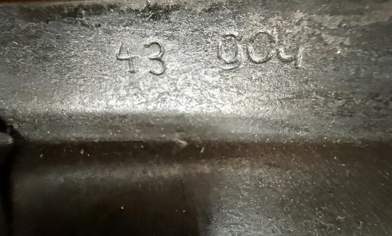 WH (HEER) Folding Shovel 1943 and Carrying Case 1941 - Nice Used Condition