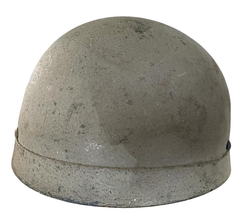 British 1st Airborne Division Fibre‑Rim Paratrooper Helmet (1942) – Royal Army Medical Corps - Nice Used Condition