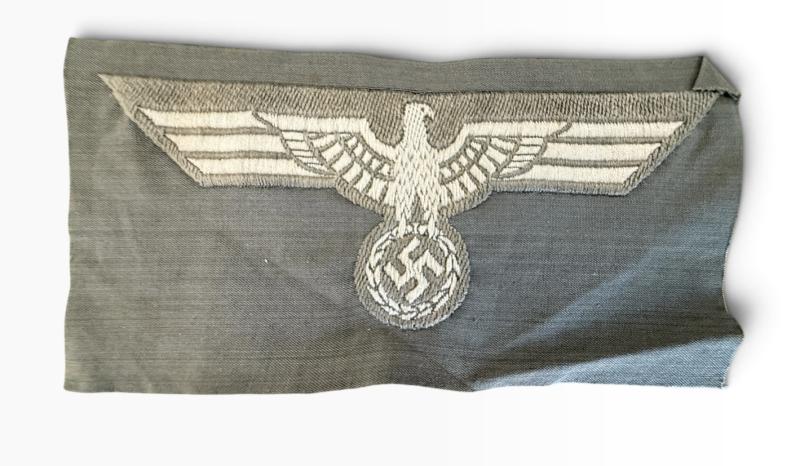 Rare WH (HEER) M35 Breast Eagle 'BeVo'-Weave Pattern - Unissued Condition