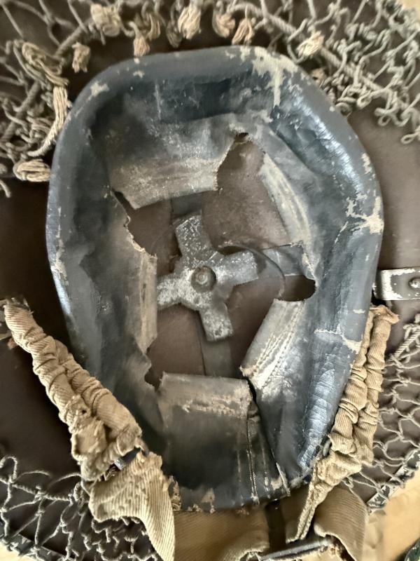 Royal Army Service Corps Brodie Helmet - Nice Used Condition