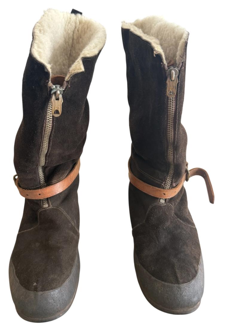 Royal Air Force 1941 Pattern Flying Boots Size 8 - Nice Used Condition
