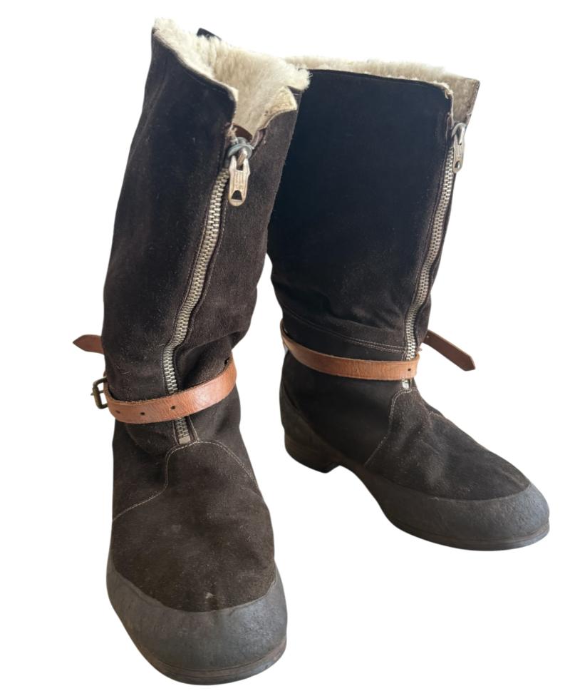 Royal Air Force 1941 Pattern Flying Boots Size 8 - Nice Used Condition