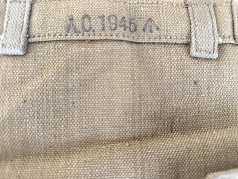 British 1937 Pattern Small Pack And Carrying Straps - Unissued Condition