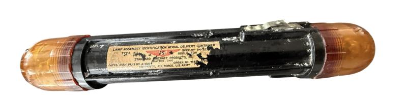 U.S. (Airborne) Lamp Assembly Indentification Aerial Delivery Container - Nice Used Condition