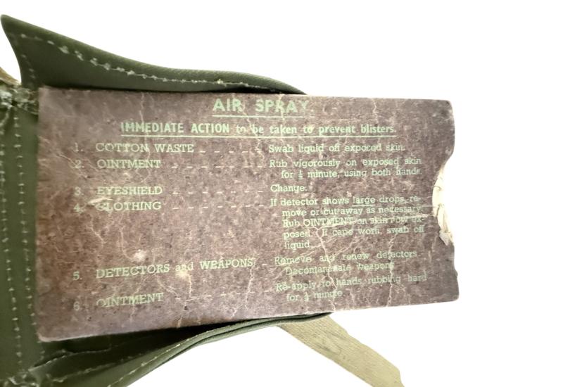 British Airborne Lightweight Gasmask - Unussued Condition