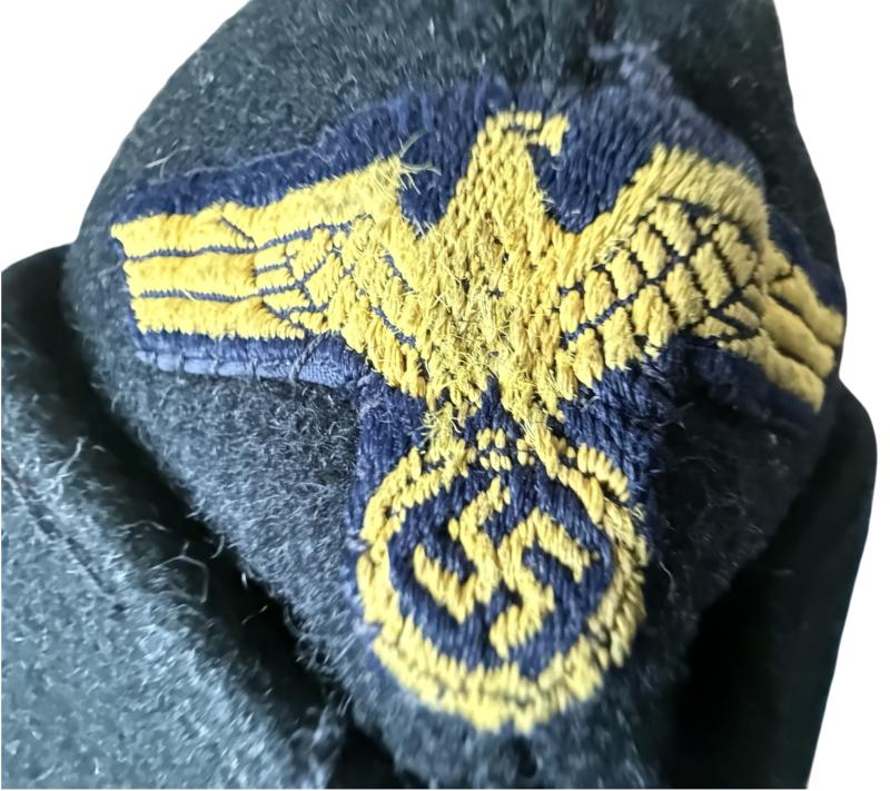 Kriegsmarine EM/NCO's Overseas Cap - Nice Used Condition