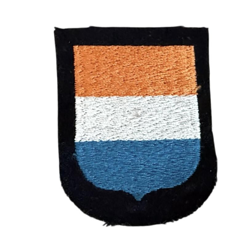 Waffen-SS 'Dutch' Volunteer Sleeve Shield - Mint Condition