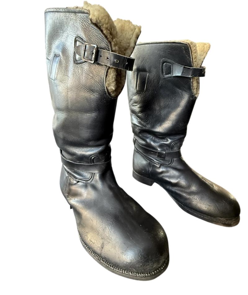 Rare RAF/RAAF/USAAF Australian Made 1936 Pattern 'Bedggood' Flying Boots Size 10