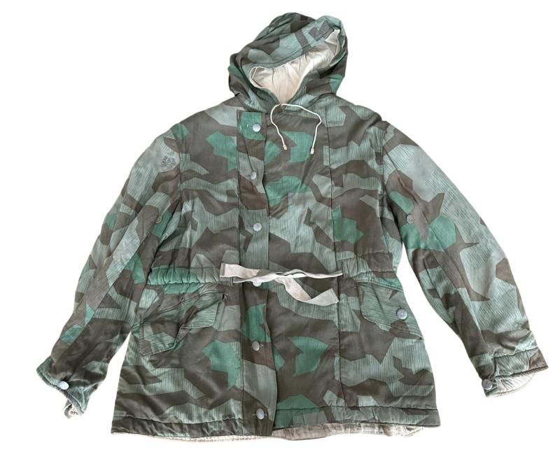 WH (HEER) Reversible 'Splittertarn' Camouflage Parka - Nice Used Condition