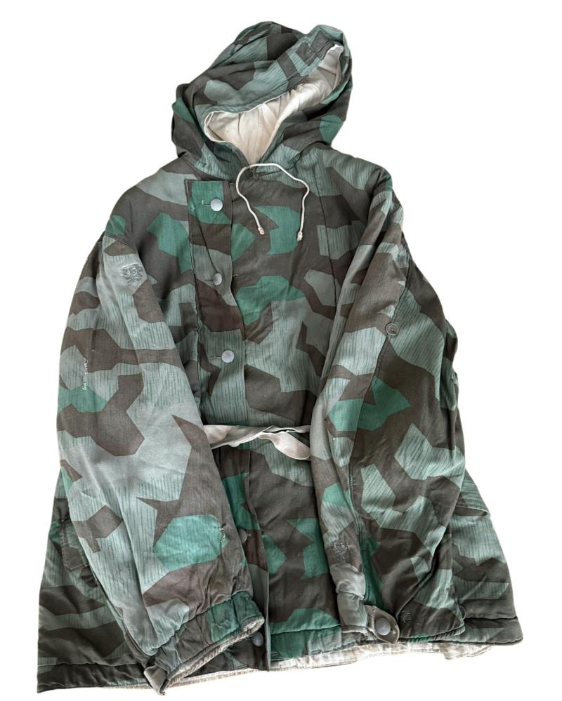 WH (HEER) Reversible 'Splittertarn' Camouflage Parka - Nice Used Condition