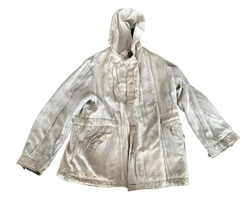 WH (HEER) Reversible 'Splittertarn' Camouflage Parka - Nice Used Condition