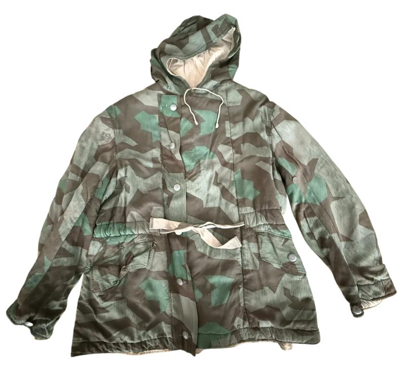 WH (HEER) Reversible 'Splittertarn' Camouflage Parka - Nice Used Condition