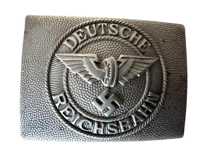 German Duitsche Reichsbhn Belt buckle WWII Nice Used Condition